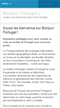 Mobile Screenshot of bonjourportugal.com